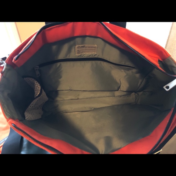 Jack Spade Bags Jack Spade Orange Canvas Messengertote Bag Poshmark